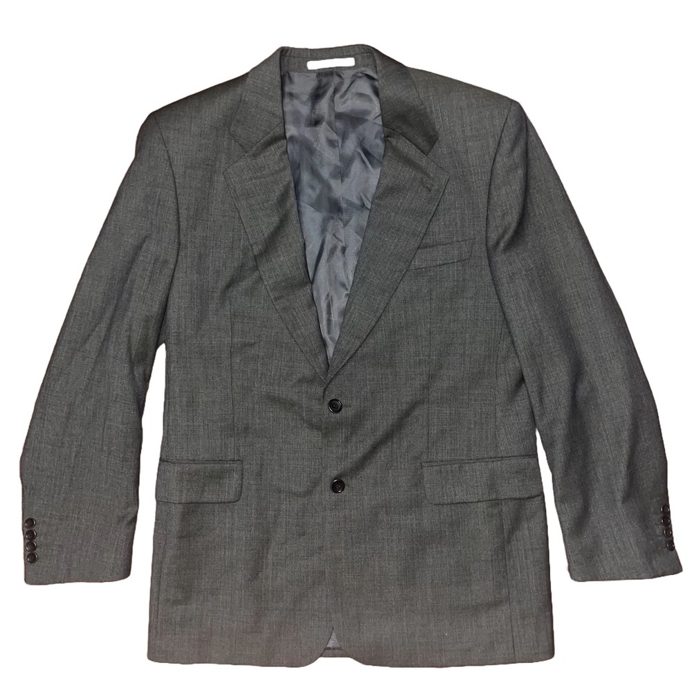 Vintage Hugo Boss Corleone Blazer Jacket 42L 100% Wool Preppy‎ Classic Academia